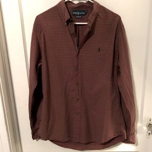 Ralph Lauren Custom Fit Button Down Shirt